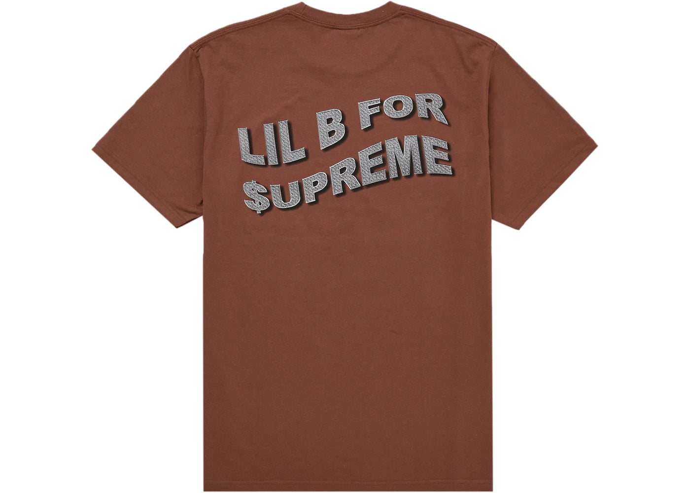 Supreme Based Tee Brown - vue secondaire B