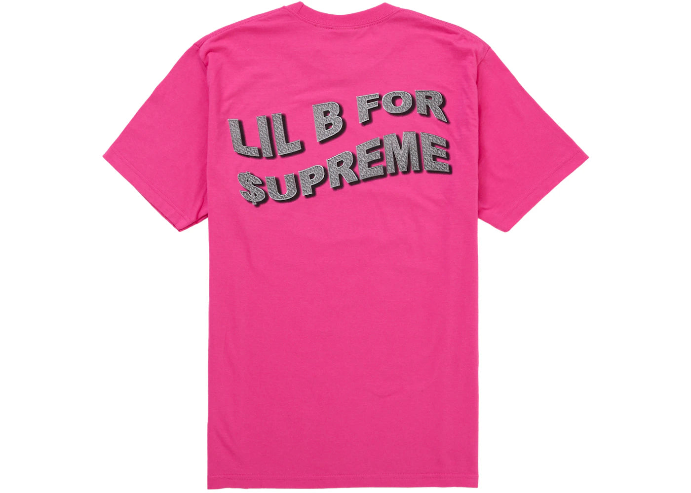 Supreme Based Tee Fuchsia - vue secondaire A