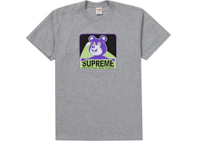Supreme Bear Tee Heather Grey
