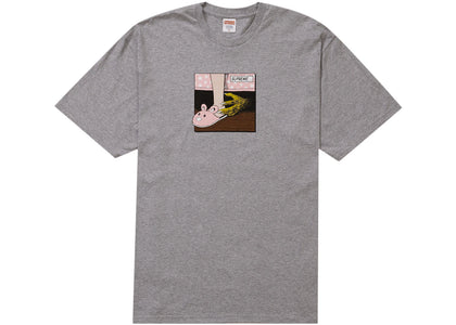 Supreme Bed Tee Heather Grey - authentic Supreme product