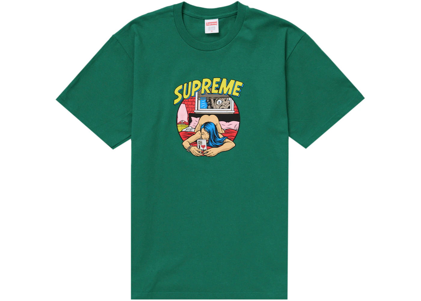 Supreme Bedroom Tee (SS25) Light Pine - vue 360