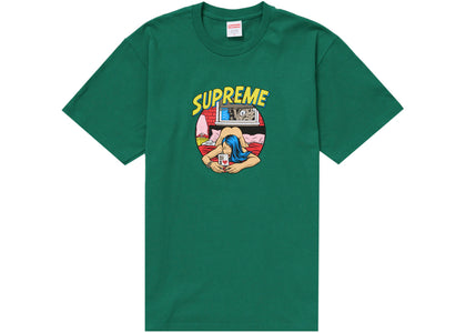 Supreme Bedroom Tee (SS25) Light Pine - authentic Supreme product