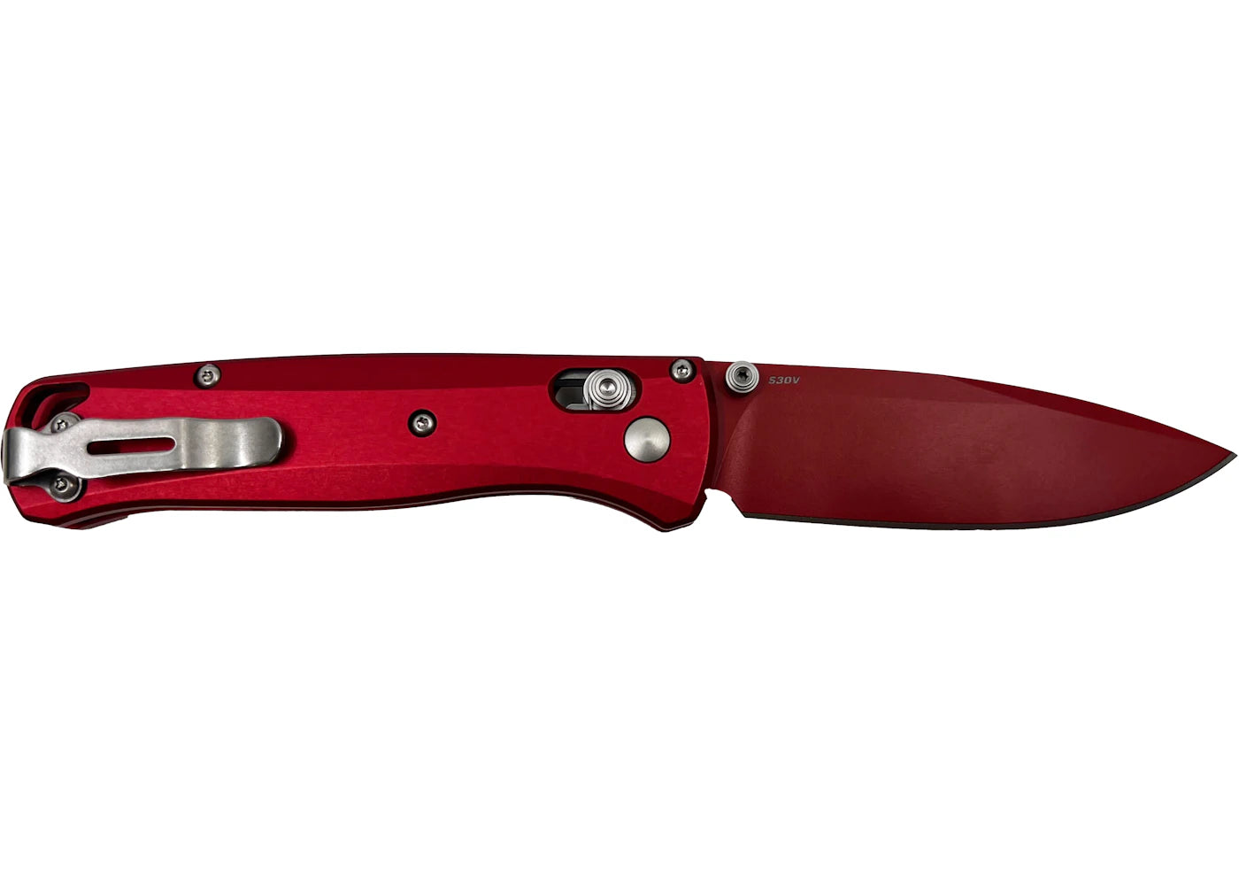 Supreme Benchmade Bugout Knife Red - vue secondaire B