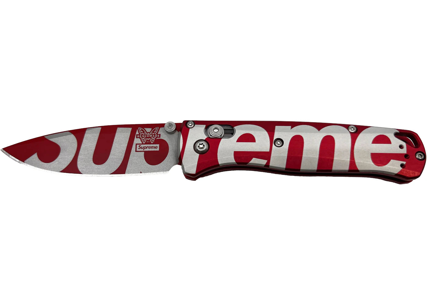 Supreme Benchmade Bugout Knife Red - vue secondaire A