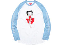 Supreme Betty Boop Raglan Light Blue