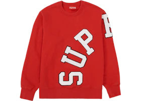 Supreme Big Arc Crewneck Red