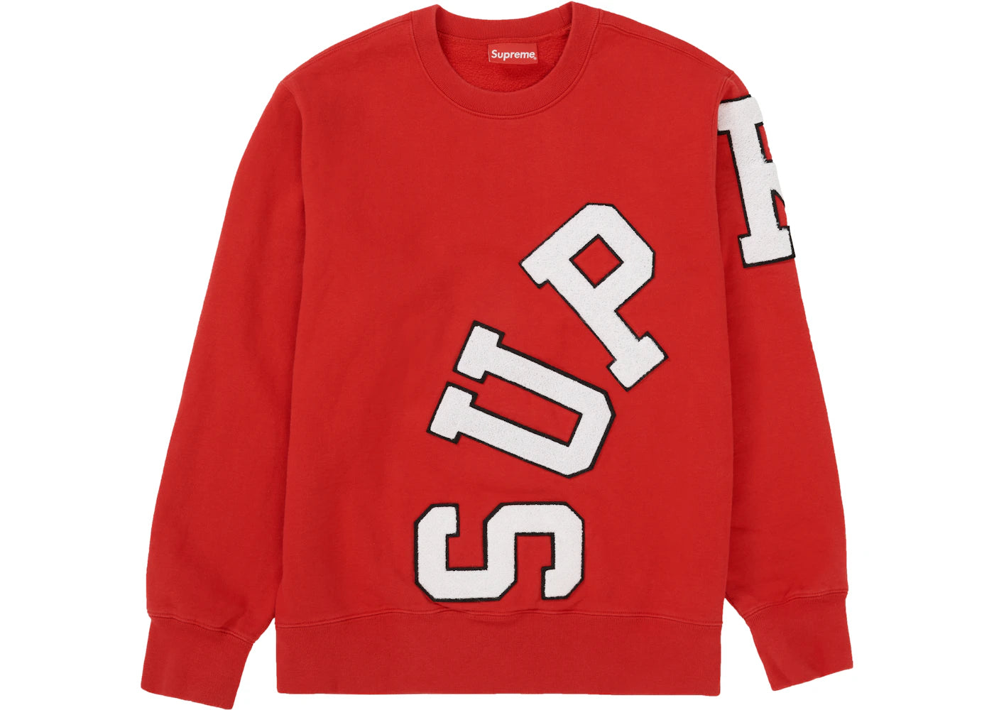 Supreme Big Arc Crewneck Red - vue secondaire A