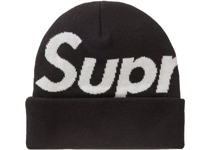 Supreme Big Logo Beanie (FW23) Black - product view 2