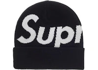 Supreme Big Logo Beanie (FW25) Black