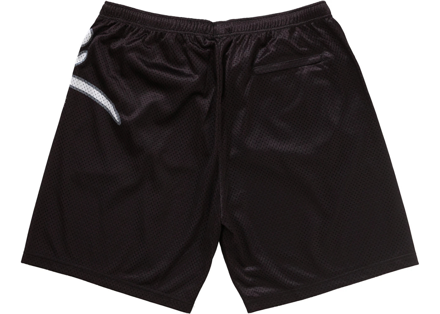 Supreme Big Script Mesh Short Black - vue secondaire A