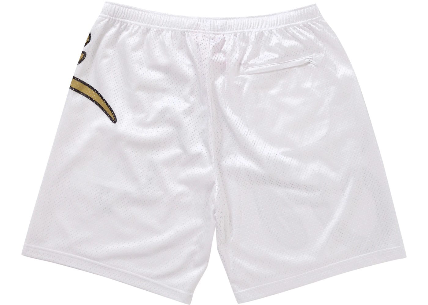 Supreme Big Script Mesh Short White - vue secondaire B