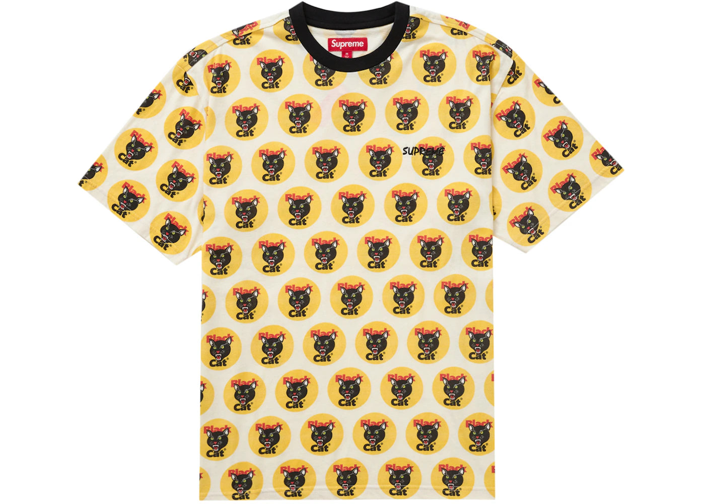 Supreme Black Cat S/S Top Multicolor - vue secondaire A