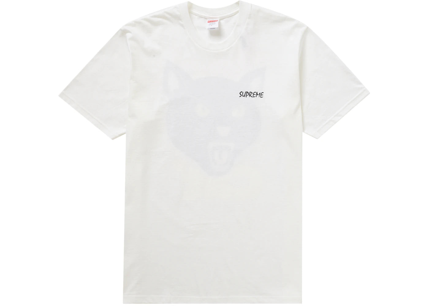 Supreme Black Cat Tee (SS24) White - vue secondaire A