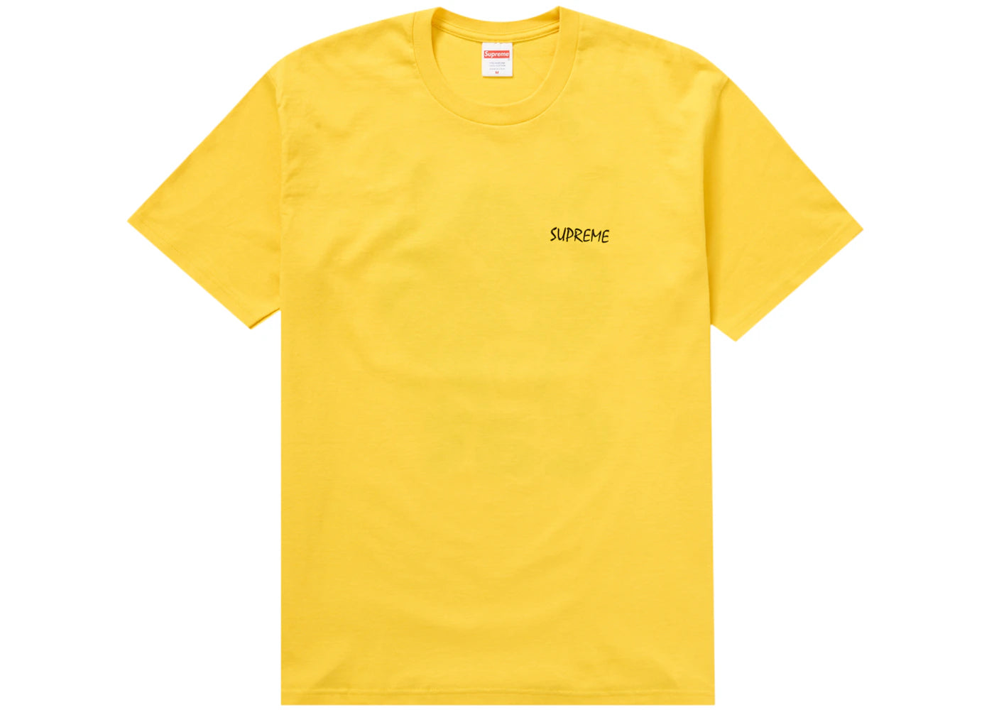 Supreme Black Cat Tee (SS24) Yellow - vue secondaire B