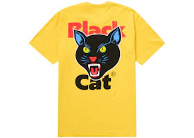 Supreme Black Cat Tee (SS24) Yellow