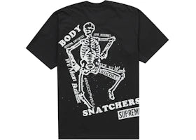 Supreme Body Snatchers Tee Black - vue 360