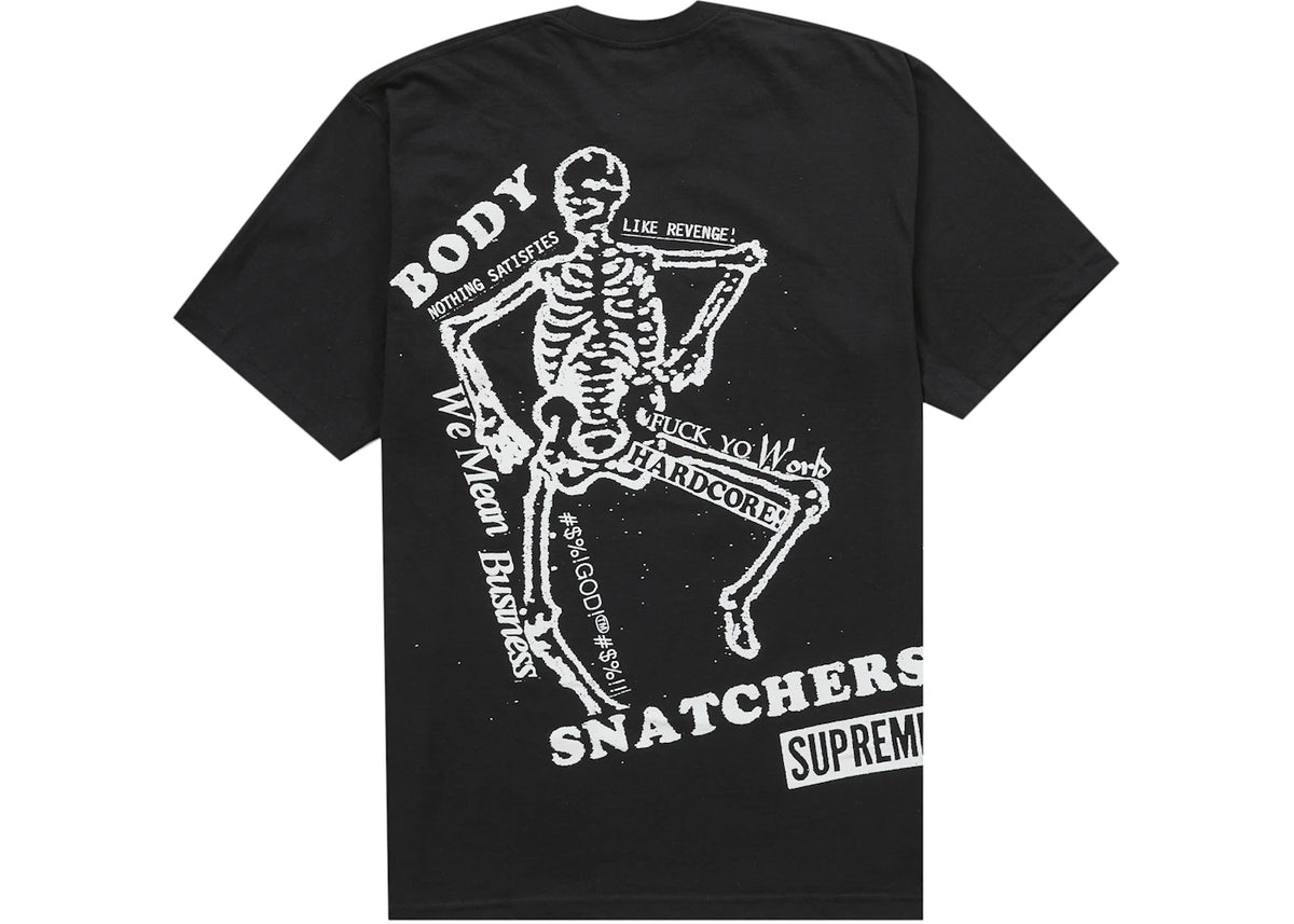 Supreme Body Snatchers Tee Black - vue 360