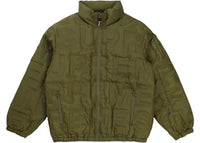 Supreme Bonded Logo Down Jacket Olive