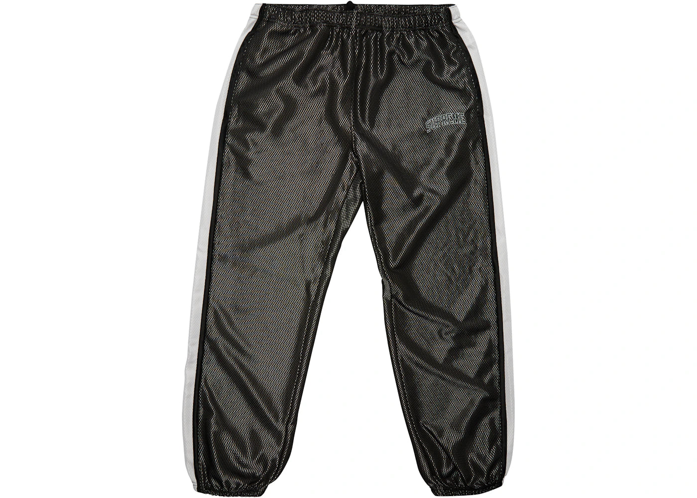 Supreme Bonded Mesh Track Pant Black - vue secondaire A