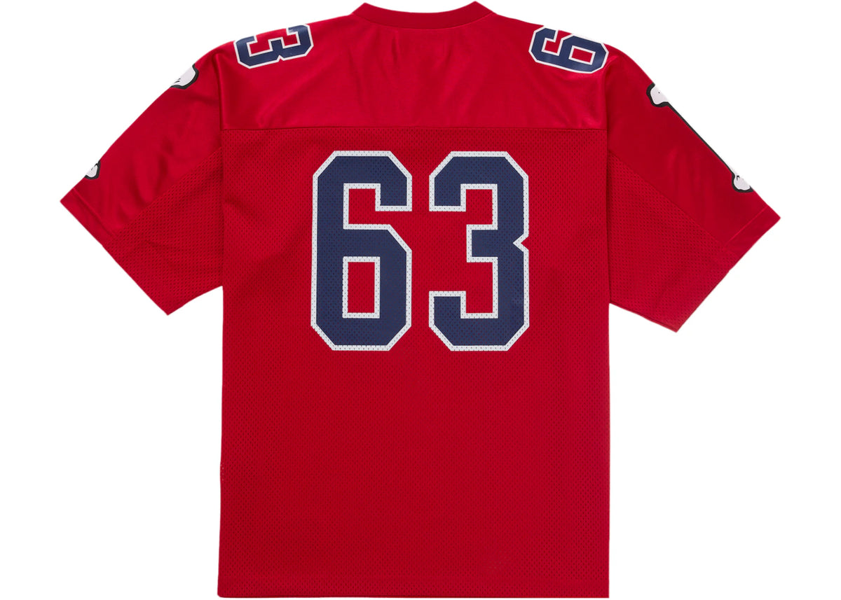 Supreme Bones Football Jersey Red - vue secondaire A