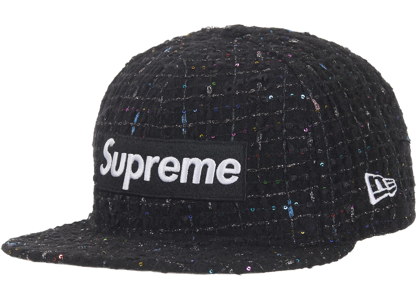 Supreme Boucle Box Logo New Era 59Fifty Fitted Cap Black - vue secondaire A