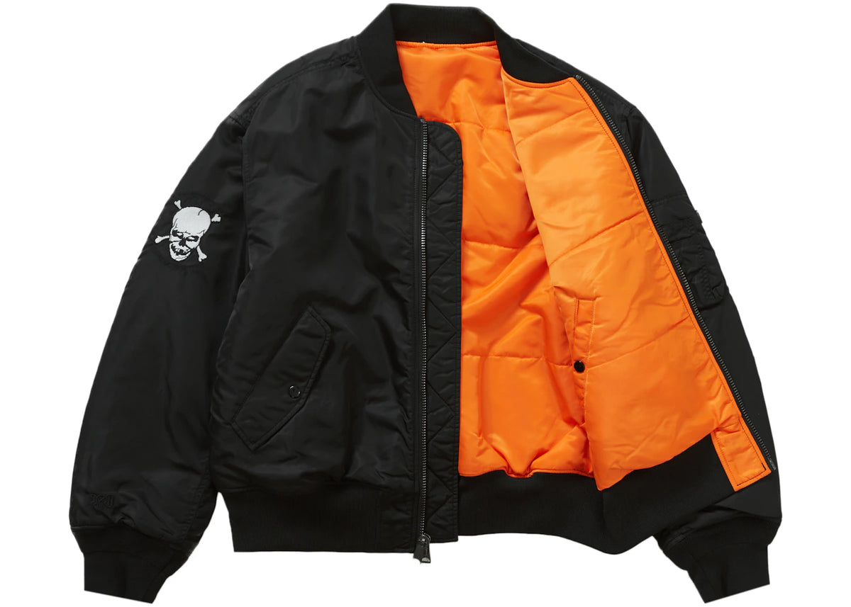 Supreme Bounty Hunter MA-1 Jacket Black - vue secondaire B