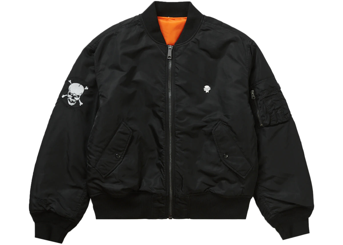 Supreme Bounty Hunter MA-1 Jacket Black - vue secondaire A
