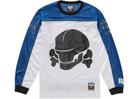 Supreme Bounty Hunter Mesh Moto Jersey White
