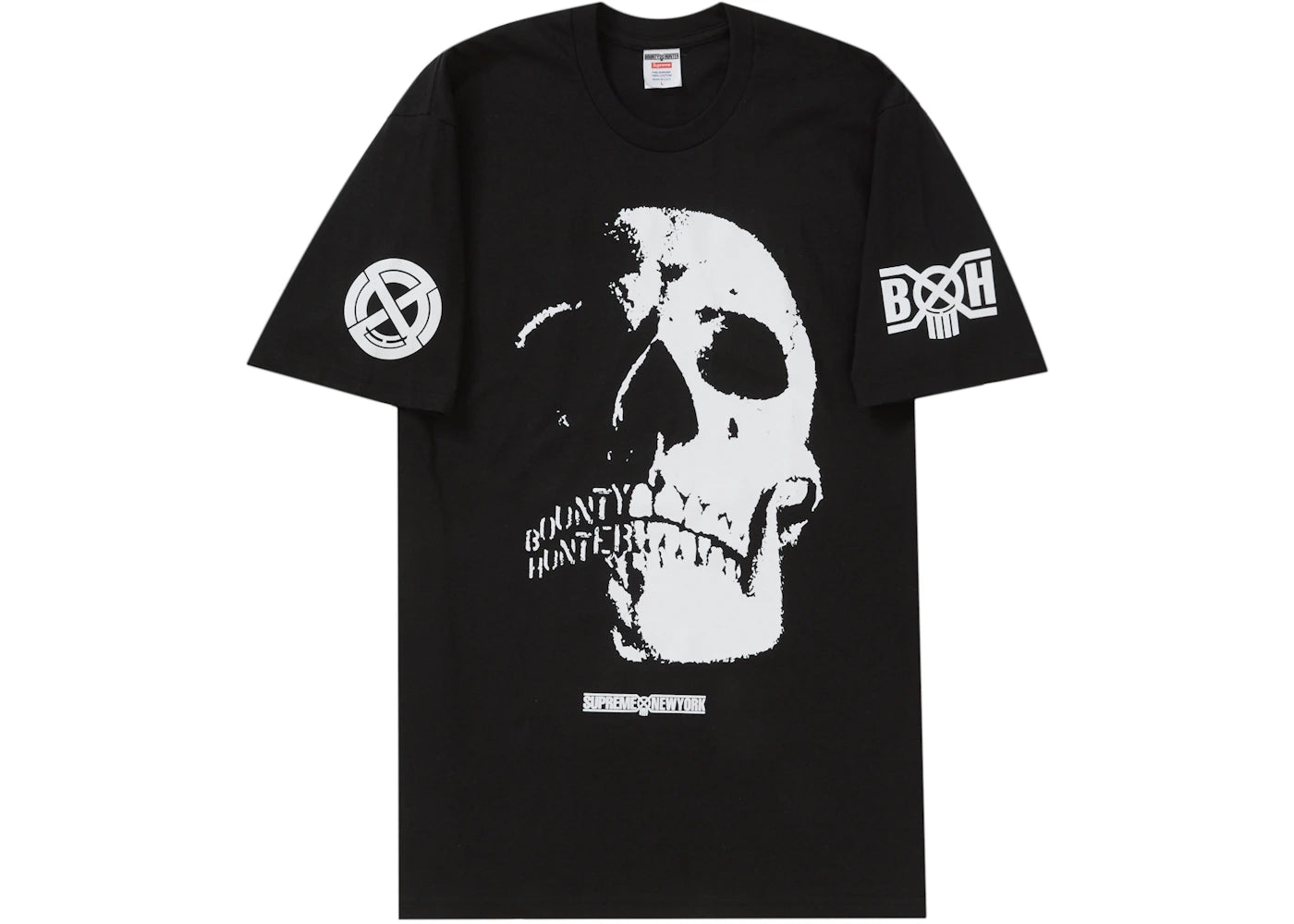 Supreme Bounty Hunter Skulls Tee Black - vue 360
