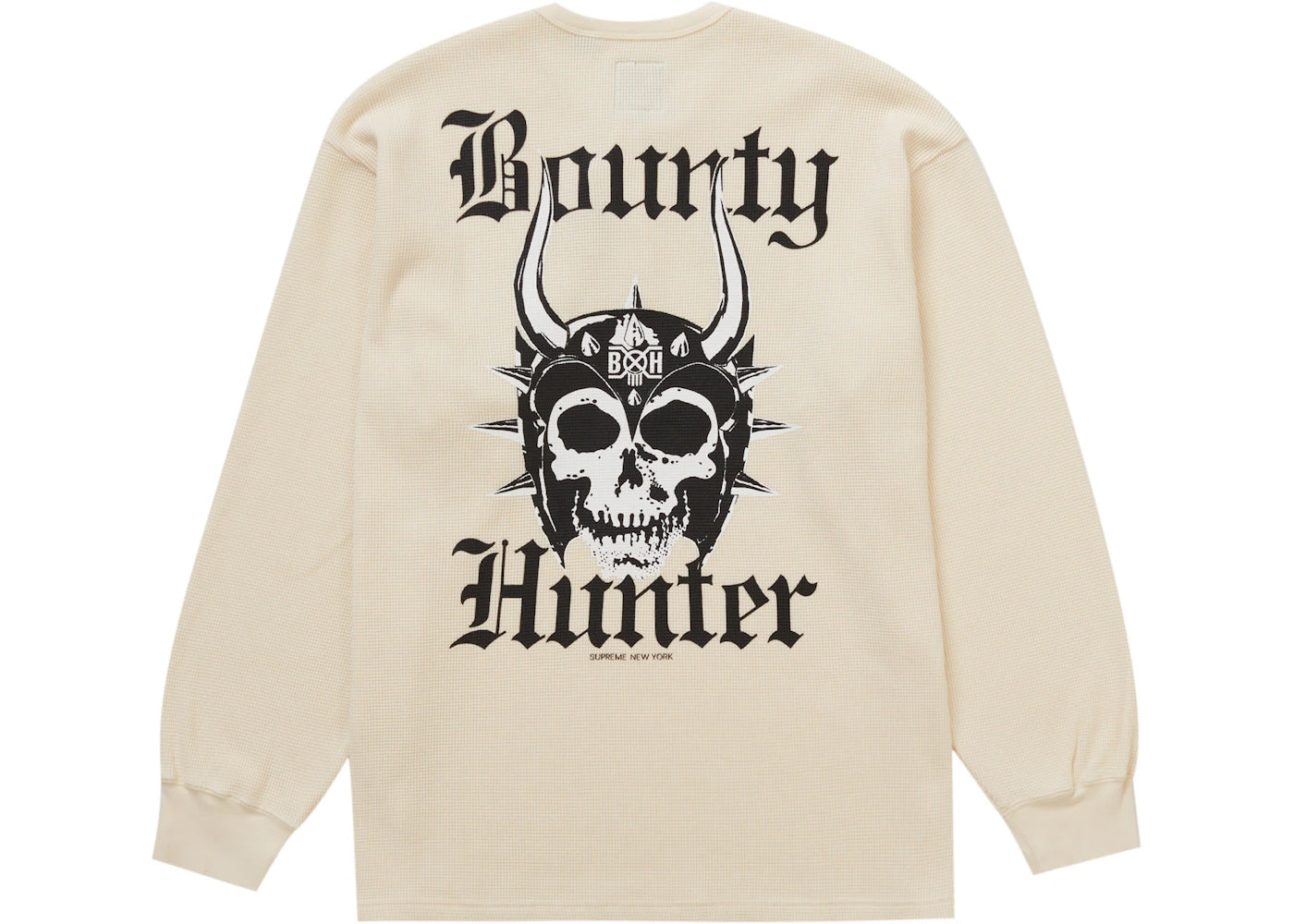 Supreme Bounty Hunter Thermal Henley L/S Top Natural - vue secondaire B