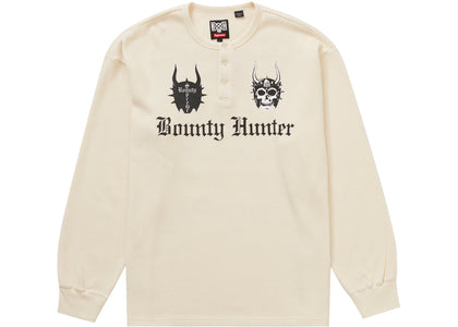 Supreme Bounty Hunter Thermal Henley L/S Top Natural - product view 2