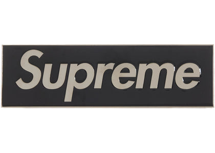 Supreme Box Logo Car Emblem Black - product view 2