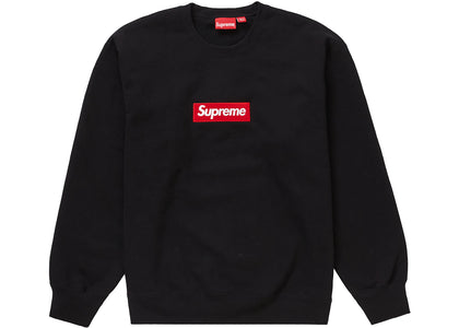 Supreme Box Logo Crewneck (FW22) Black - authentic Supreme product