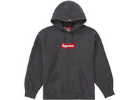 Supreme Box Logo Hooded Sweatshirt (FW21) Charcoal