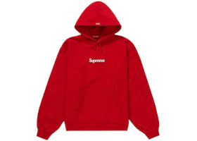 Supreme Box Logo Hooded Sweatshirt (FW23) Red