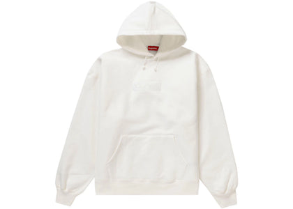 Supreme Box Logo Hooded Sweatshirt (FW23) White sneakers - authentic Supreme shoes