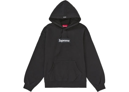 Supreme Box Logo Hooded Sweatshirt (FW24) Black sneakers - authentic Supreme shoes