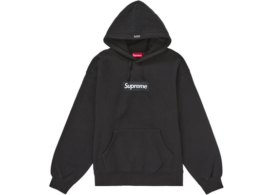 Supreme Box Logo Hooded Sweatshirt (FW24) Black sneakers - authentic Supreme shoes