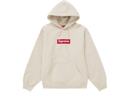 Supreme Box Logo Hooded Sweatshirt (FW24) Stone sneakers - authentic Supreme shoes