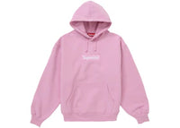 Supreme Box Logo Hooded Sweatshirt (FW24) Pink
