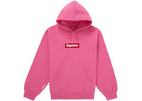Supreme Box Logo Hooded Sweatshirt (FW25) Magenta
