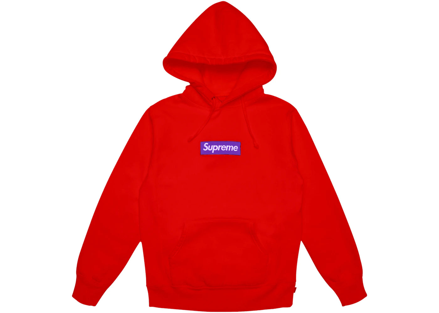 Supreme Box Logo Hooded Sweatshirt (FW17) Red - vue secondaire A