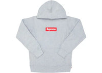 Supreme Box Logo Hoodie Heather Grey