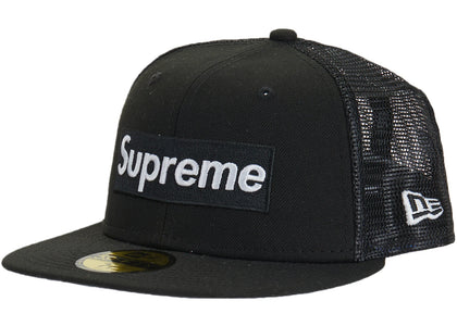 Supreme Box Logo Mesh Back New Era Black - product view 2