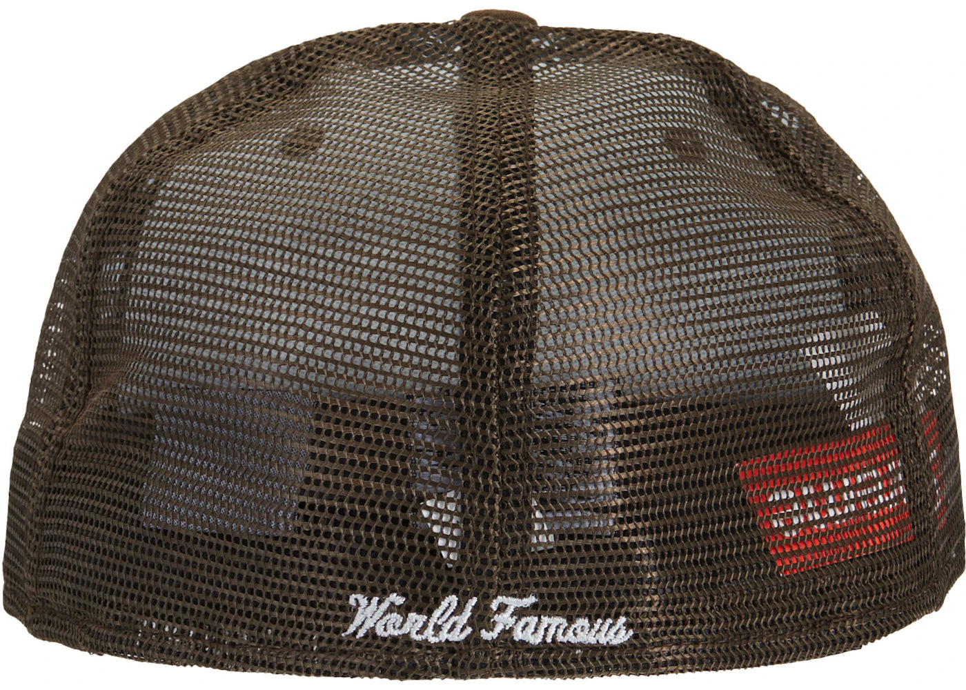 Supreme Box Logo Mesh Back New Era Brown - vue secondaire A