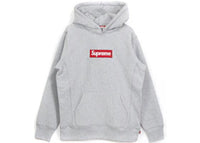 Supreme Box Logo Pullover Hoodie Heather Grey