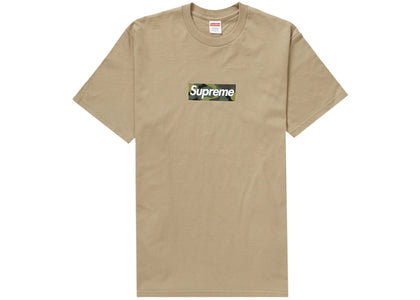Supreme Box Logo Tee (FW23) Khaki - authentic Supreme product