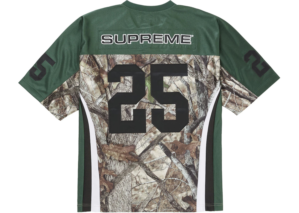 Supreme Breast Cancer Awareness Football Jersey Green - vue secondaire A