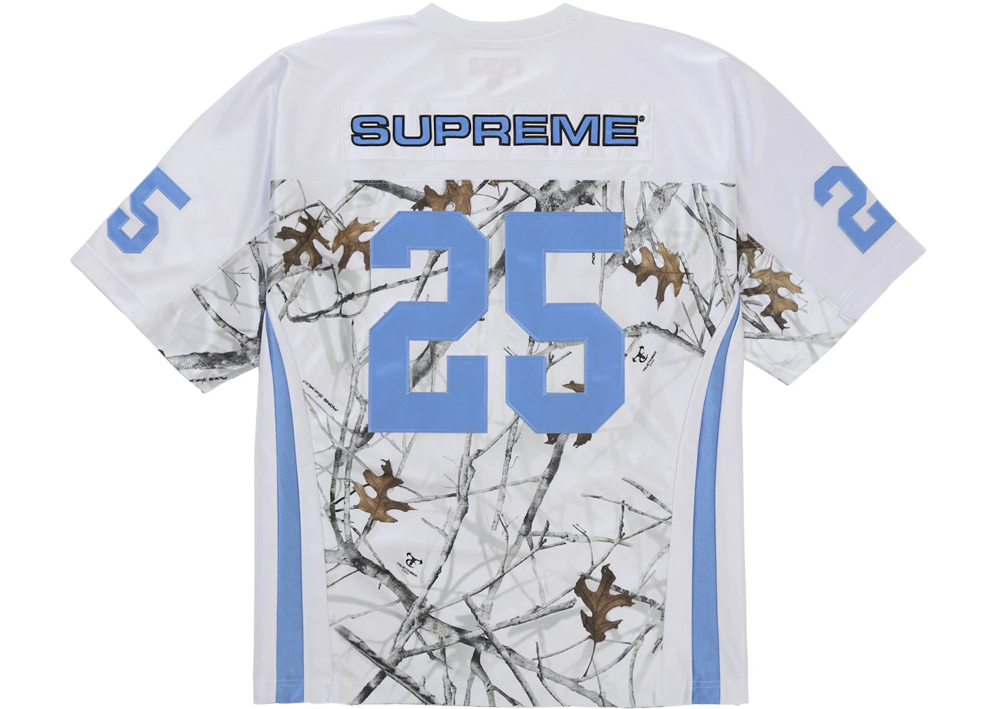Supreme Breast Cancer Awareness Football Jersey White - vue secondaire B