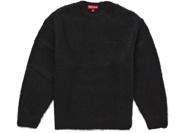 Supreme Brushed Mohair Sweater Black